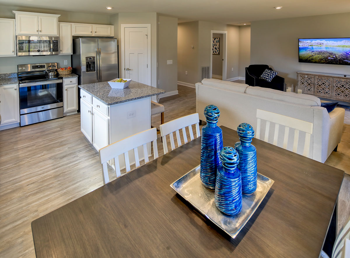 Interior of the Grand Bahama model home at Main Street Landing Monday February 8, 2021.